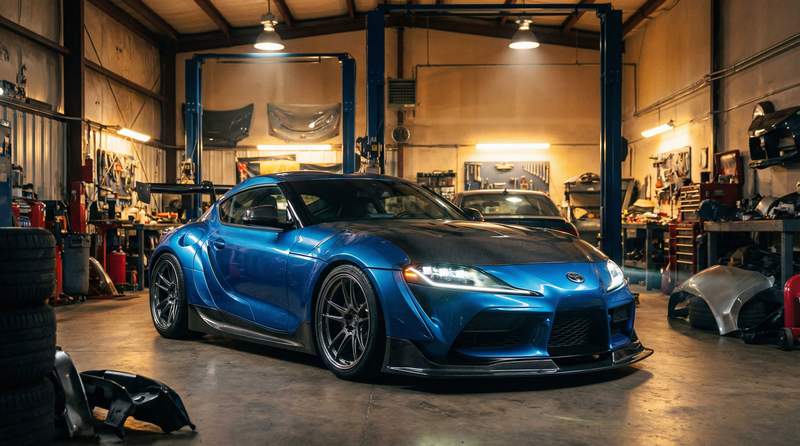 困困兔Supra改装视频